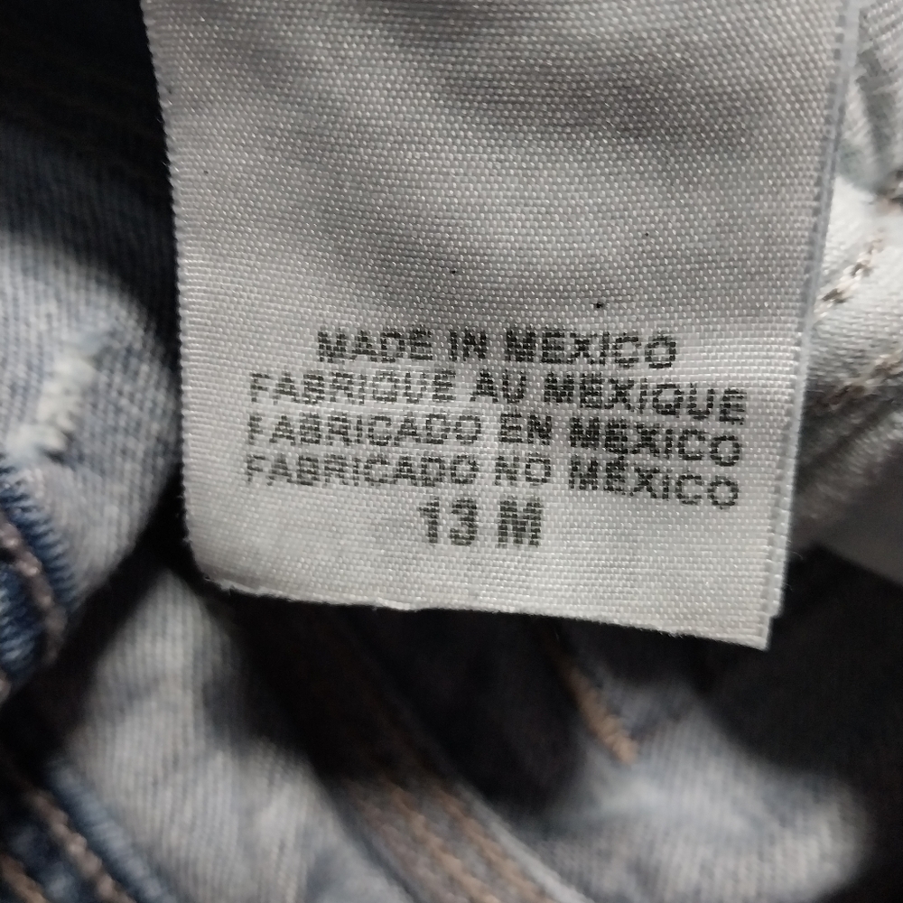 Levi's Blue Flare Leg Jeans Classic Denim - Picture 4 of 5